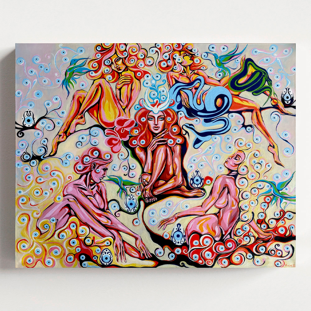 Поспехова Елена САД ПОЛИМАТИИ И КРАСОТЫ Живопись Маслом